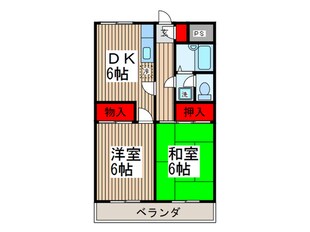 ハイブリッヂの物件間取画像